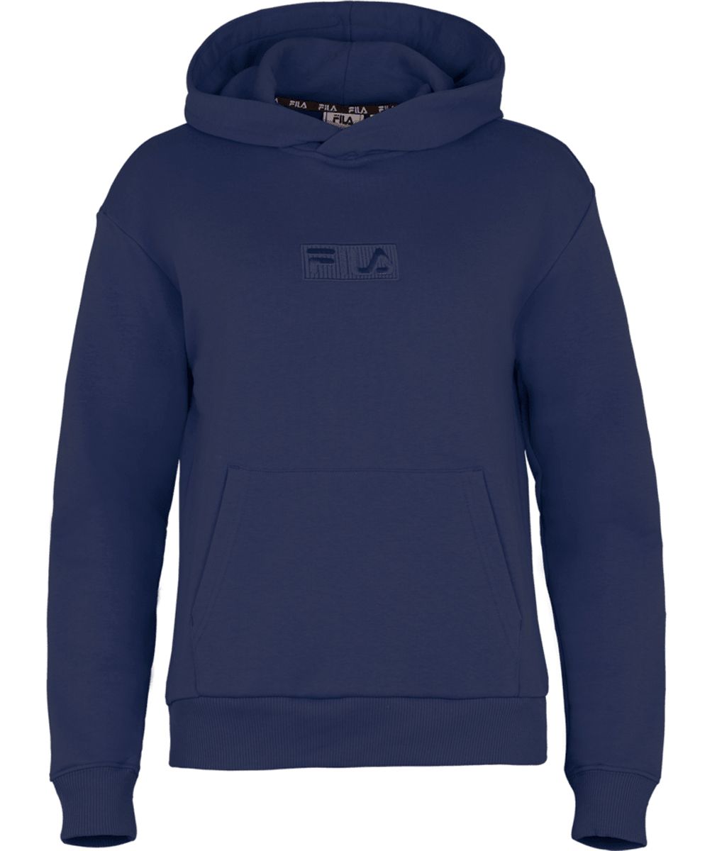 Lässiger Fleece-Pullover Hoodie