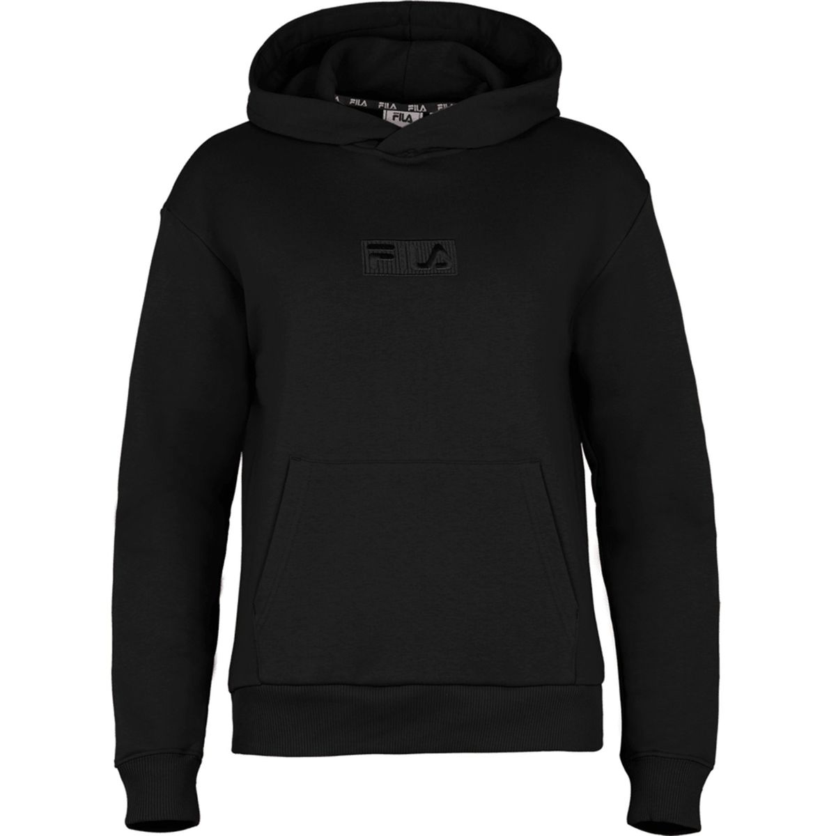 Lässiger Fleece-Pullover Hoodie