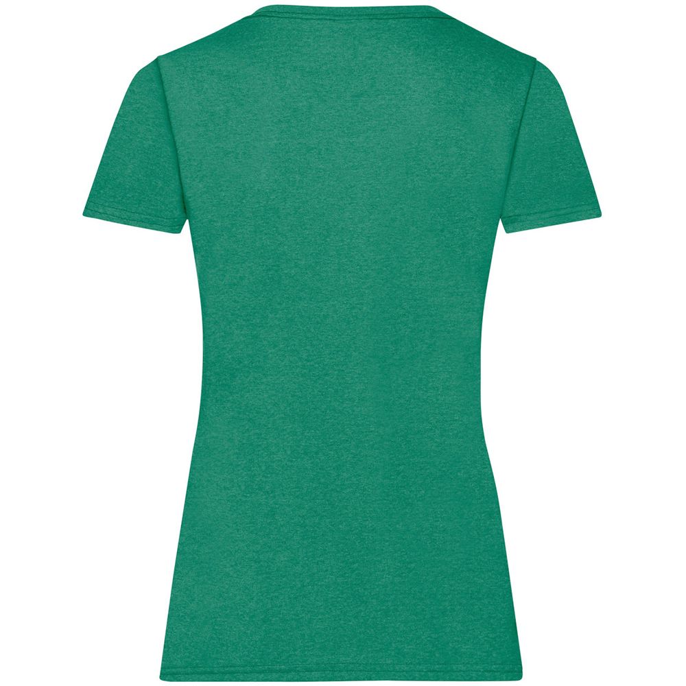Feminines meliertes Baumwoll-T-Shirt