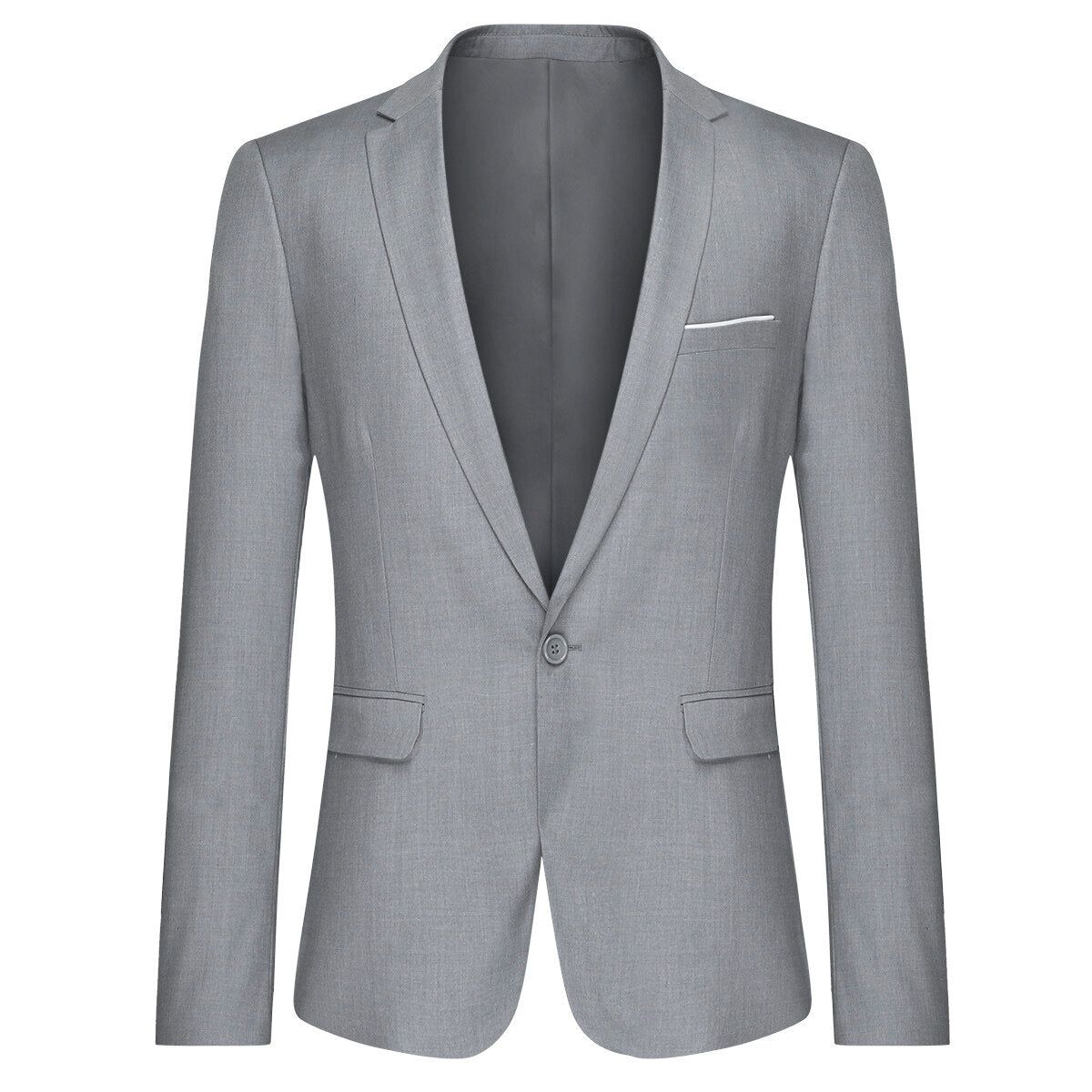 Schmal geschnittener lässiger Business-Blazer