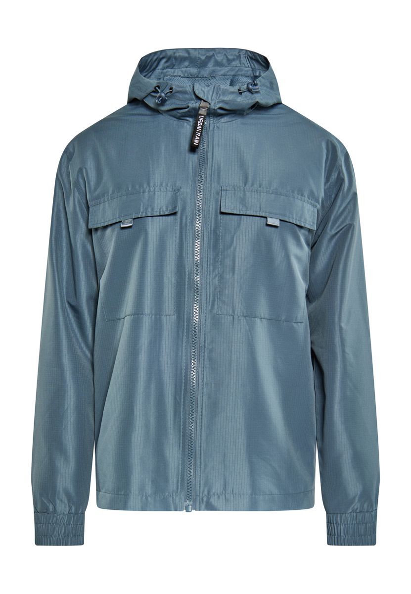 Schmuddelwedda Anorak Herren Grau-Blau