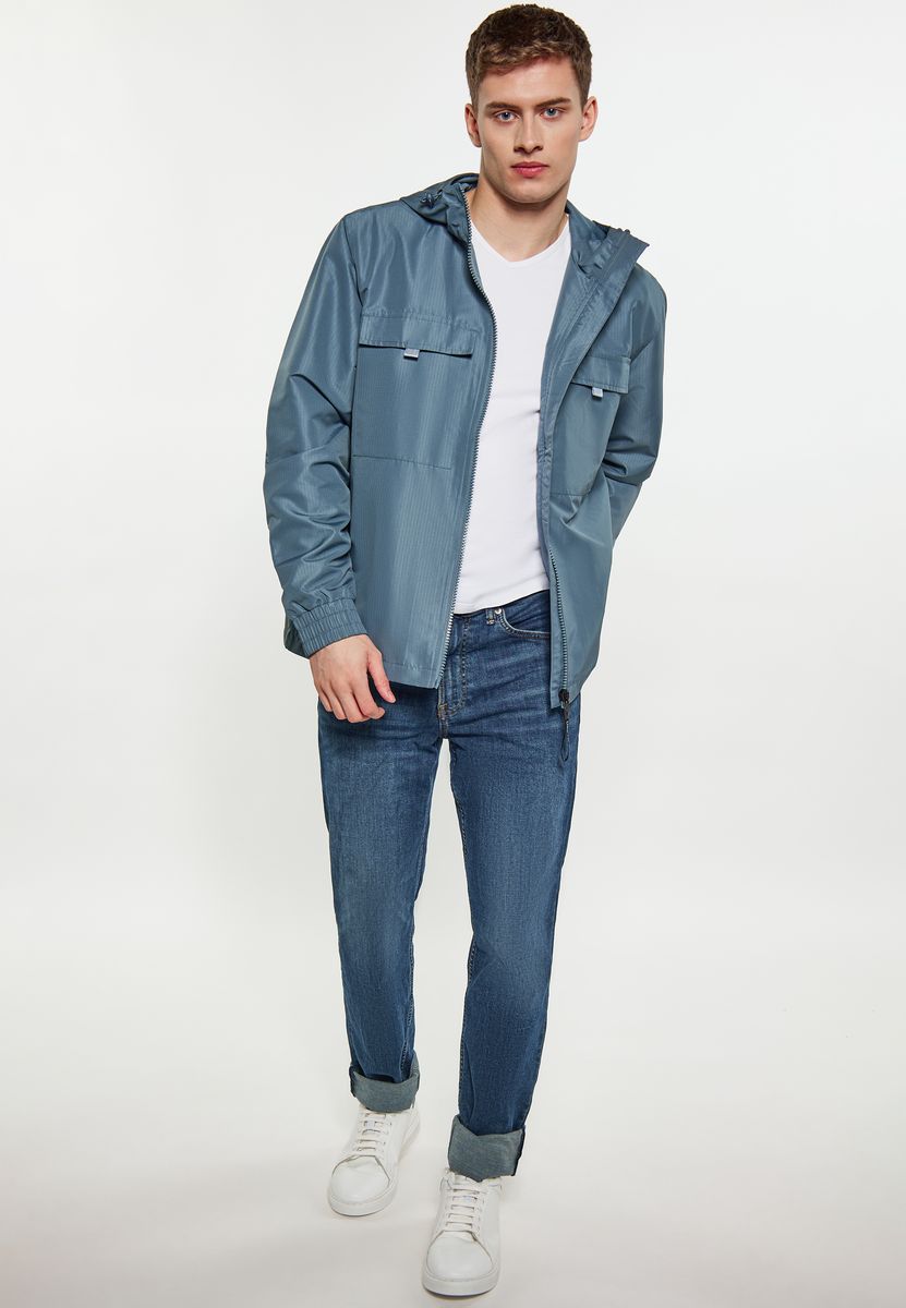 Kapuzen-Anorak im Utility-Stil