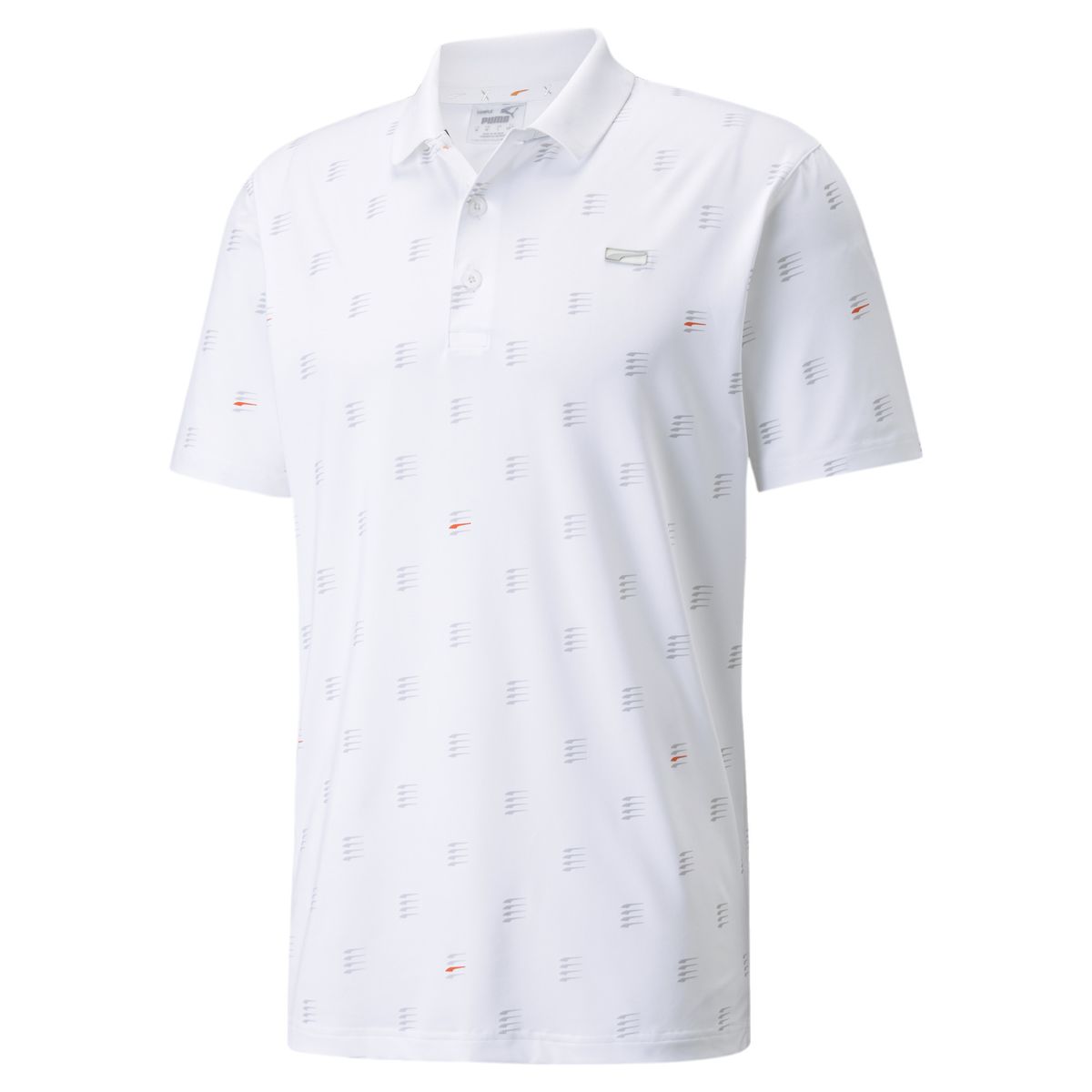 Herren Golf Poloshirt mit Muster