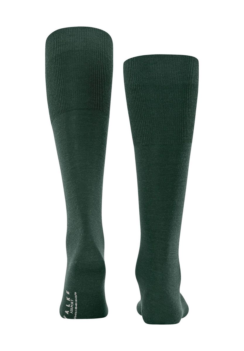 Klassische Kniestrümpfe mit Merinowollmischung