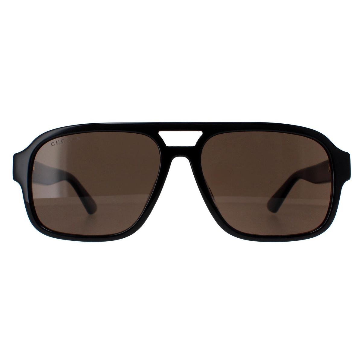 Klassische schwarze Pilotenbrille polarisierte Gläser