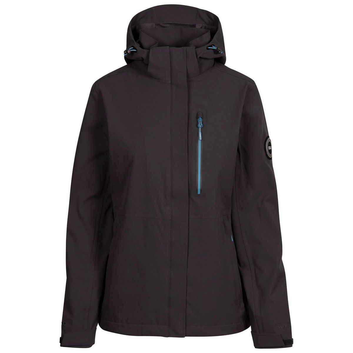 Wasserdichte Outdoorjacke mit Kapuze für Damen