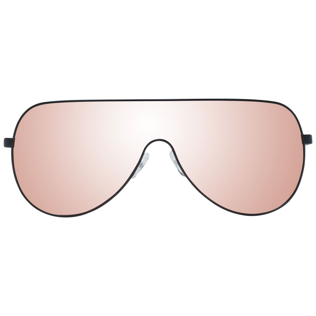 Übergroße verspiegelte Shield-Sonnenbrille