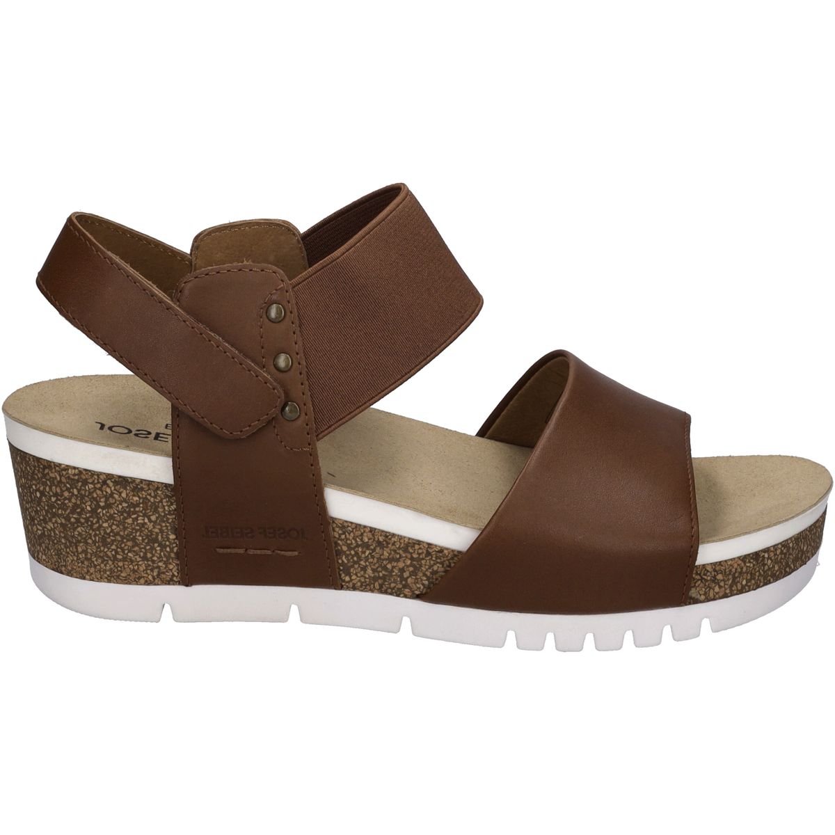 Komfort-Keilsandalen mit Plateau