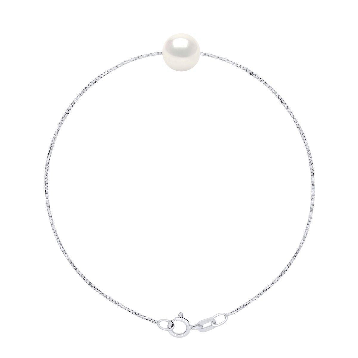 Armband mit einzelner Süßwasserperle