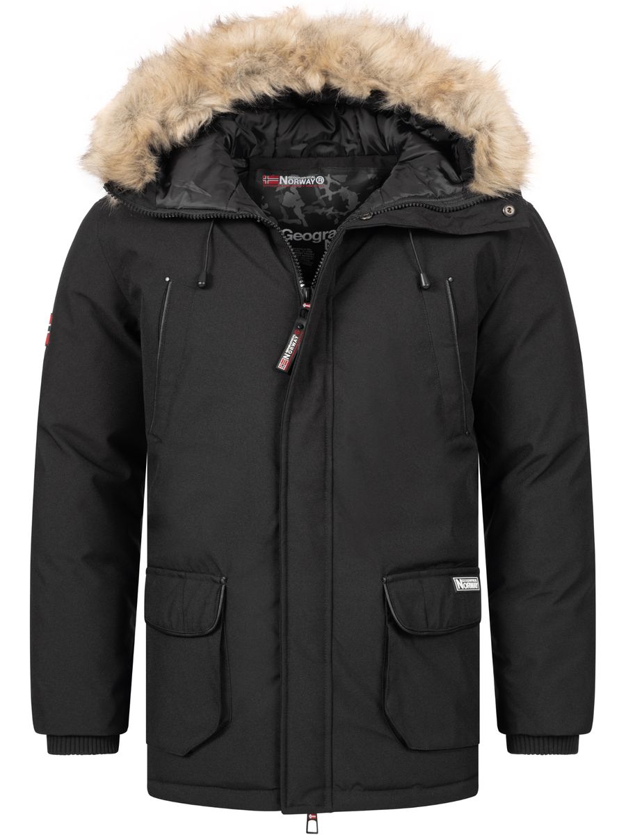 Herren Winterjacke mit Kapuze