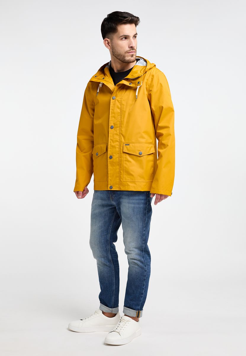 Wasserdichter Regenparka mit Kapuze