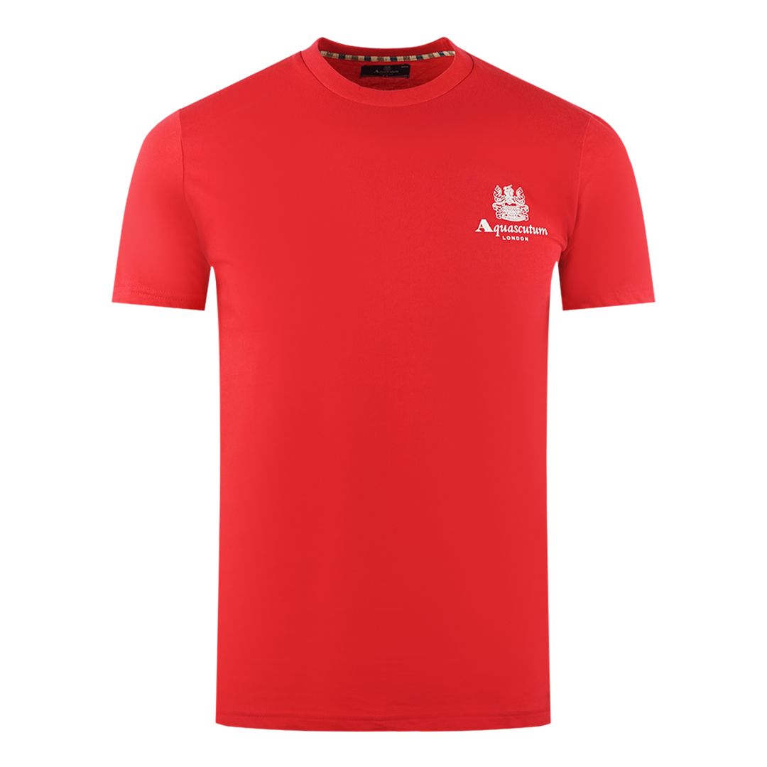 Klassisches T-Shirt mit Rundhalsausschnitt und Logo
