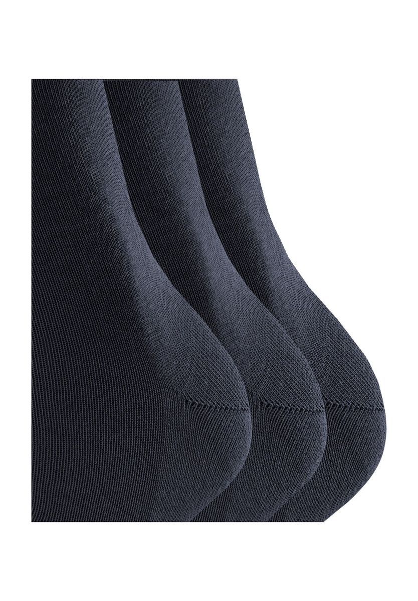 Klassisches Dreierpack Baumwollmischsocken