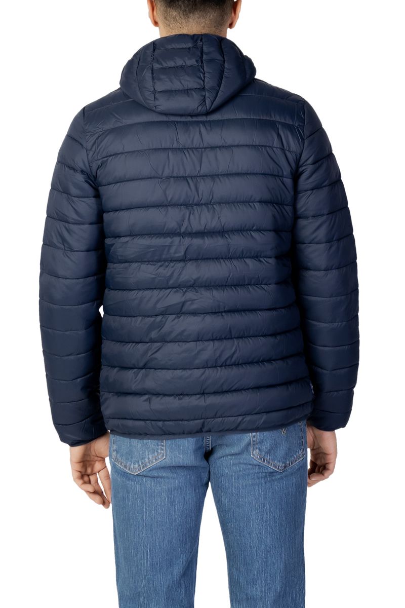 Leichte gesteppte Outdoor-Kapuzenjacke