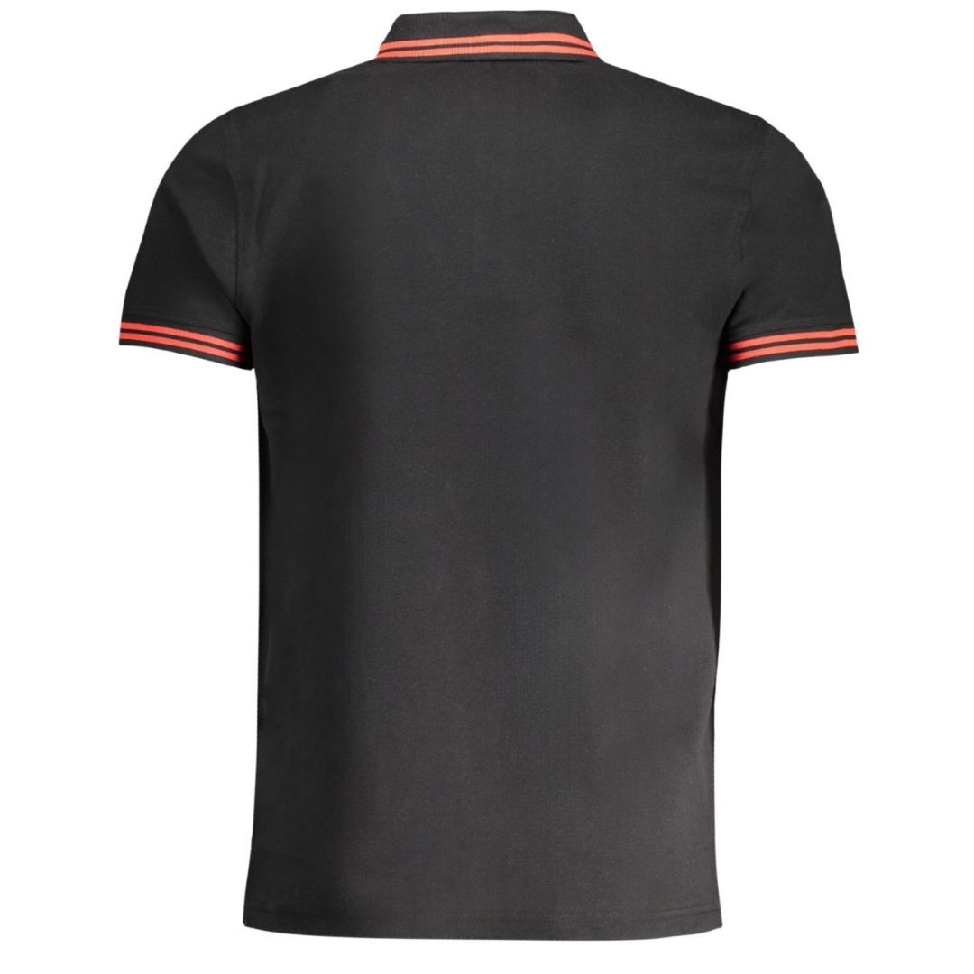 Klassisches Piqué-Poloshirt mit Kontraststreifen
