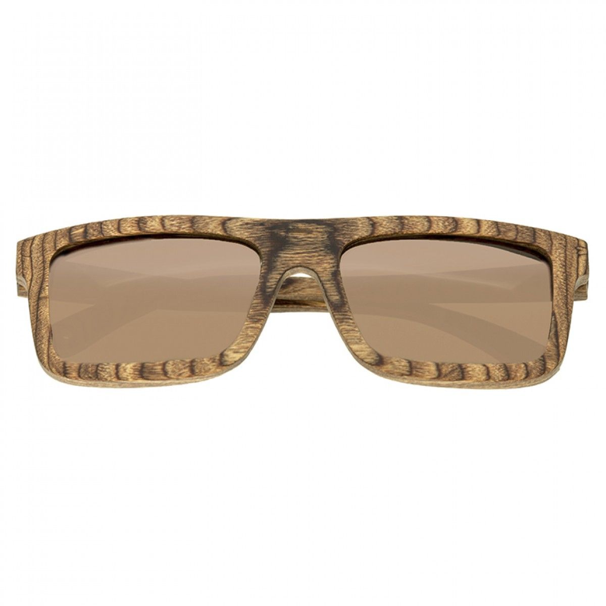 Handgefertigte Sonnenbrille im Holzrahmen
