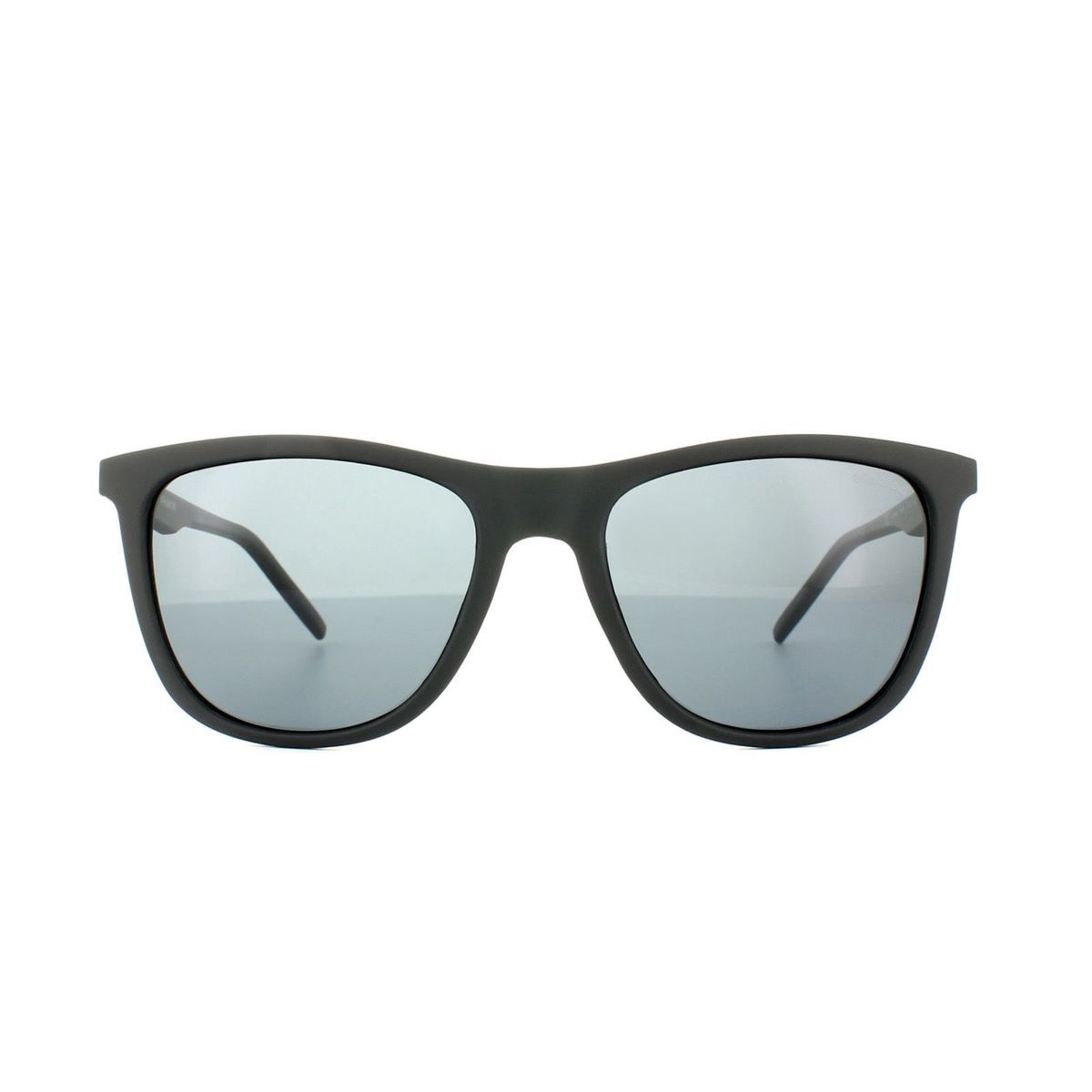 Matte Schwarze Sonnenbrille im Wayfarer-Stil