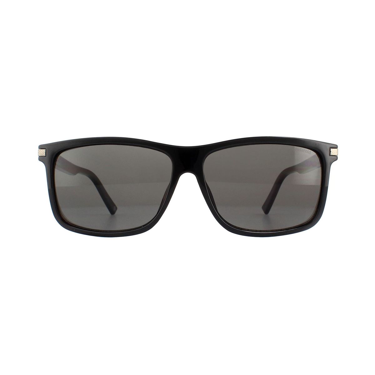 Matte Schwarze Sonnenbrille im Wayfarer-Stil