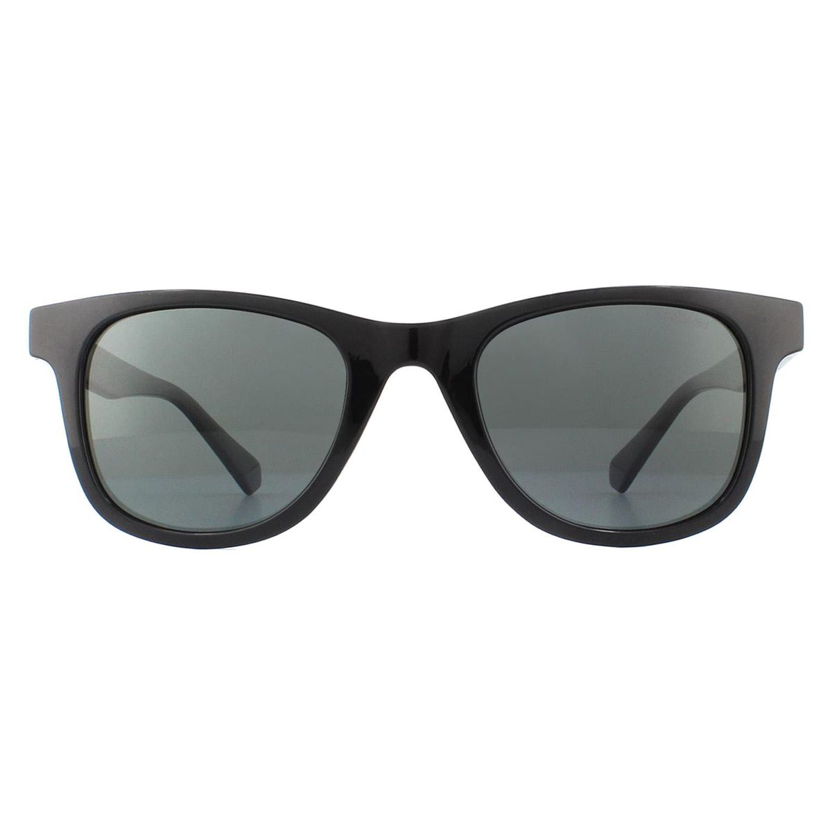 Matte Schwarze Sonnenbrille im Wayfarer-Stil