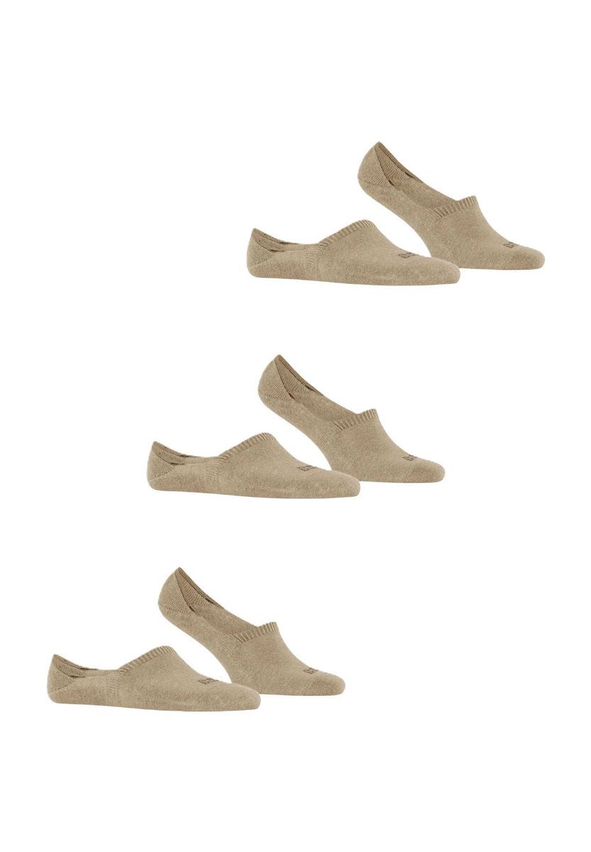 Herren Beige High-Cut Unsichtbare Socken