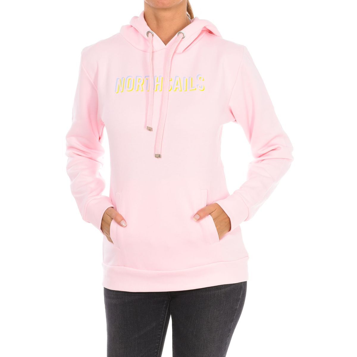 Damen Hoodie Sweatshirt mit Relaxed Fit