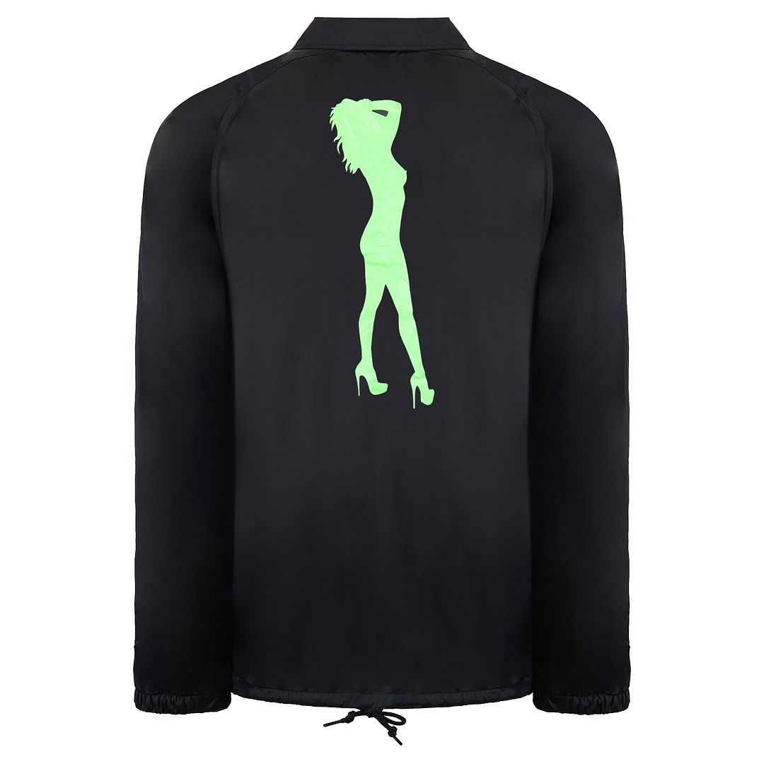 Coach-Jacke mit Grafik-Print