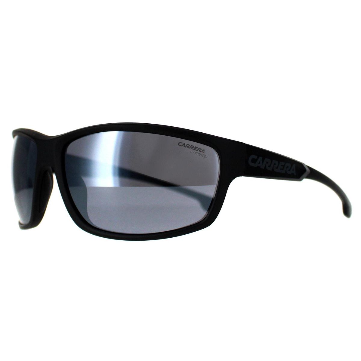 Verspiegelte Wrap-Around Sportsonnenbrille