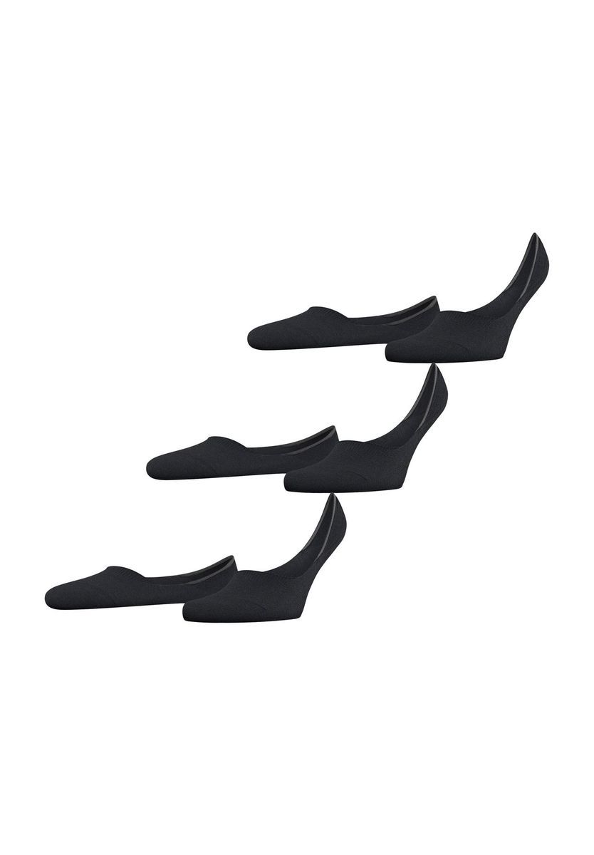 Herren Medium-Cut Unsichtbare Socken 3er-Pack