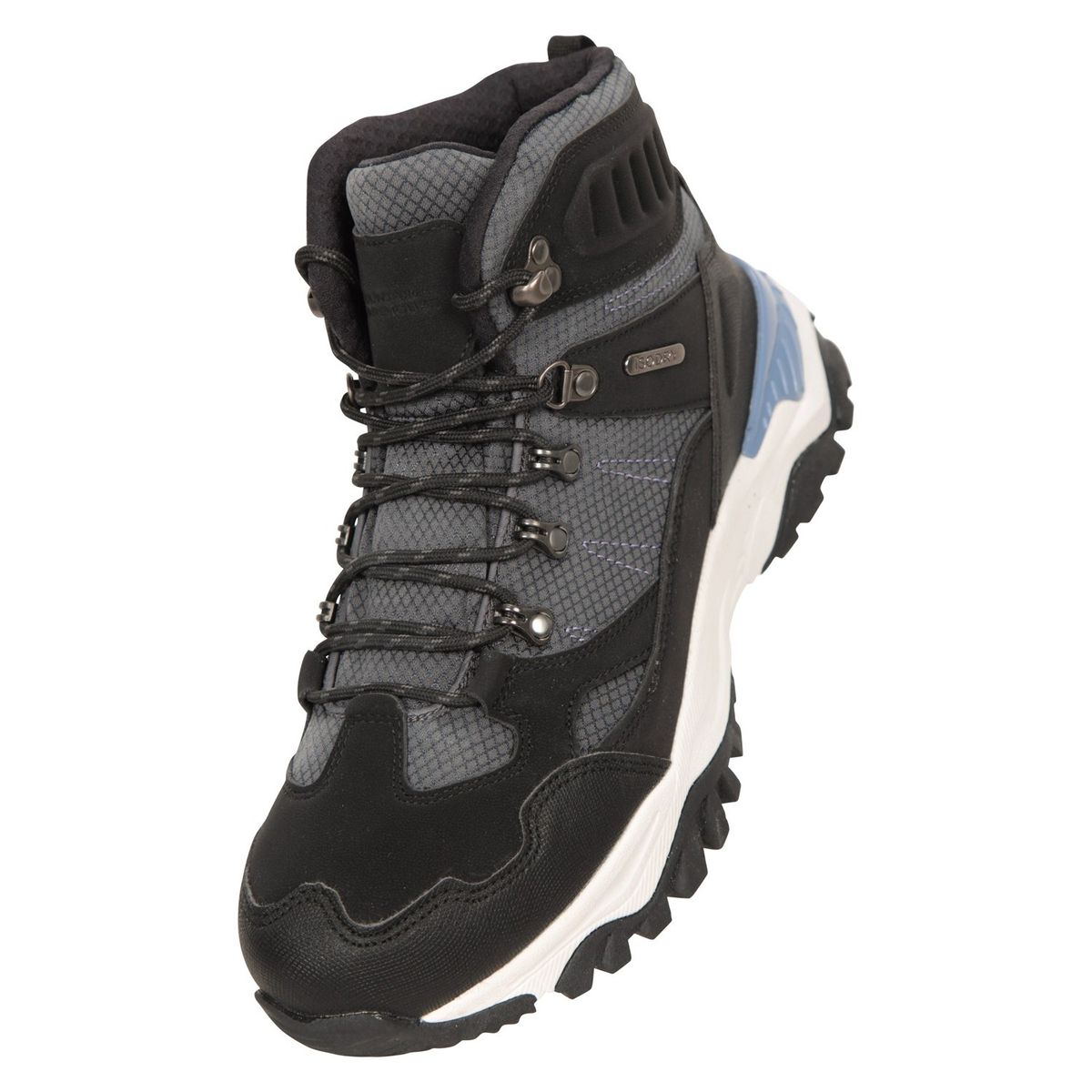 Mountain Warehouse Womens/Ladies Hike Recycled Wasserdichte Stiefel (Schwarz)