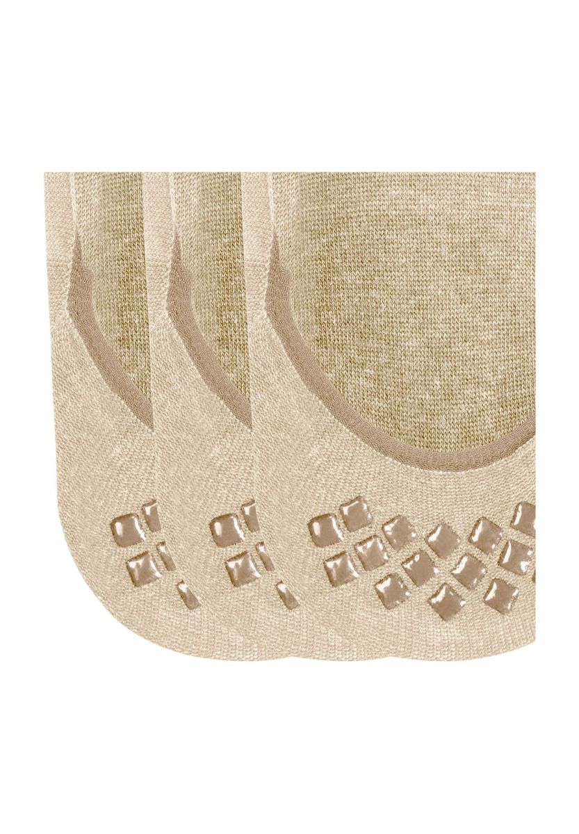 Herren Beige Baumwollmischung Medium Socken