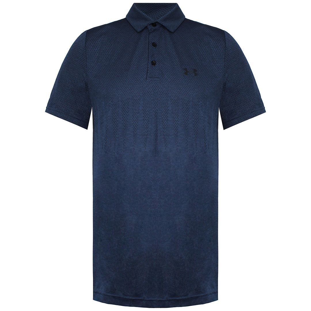 Nahtloses Strickpolohemd für Herren