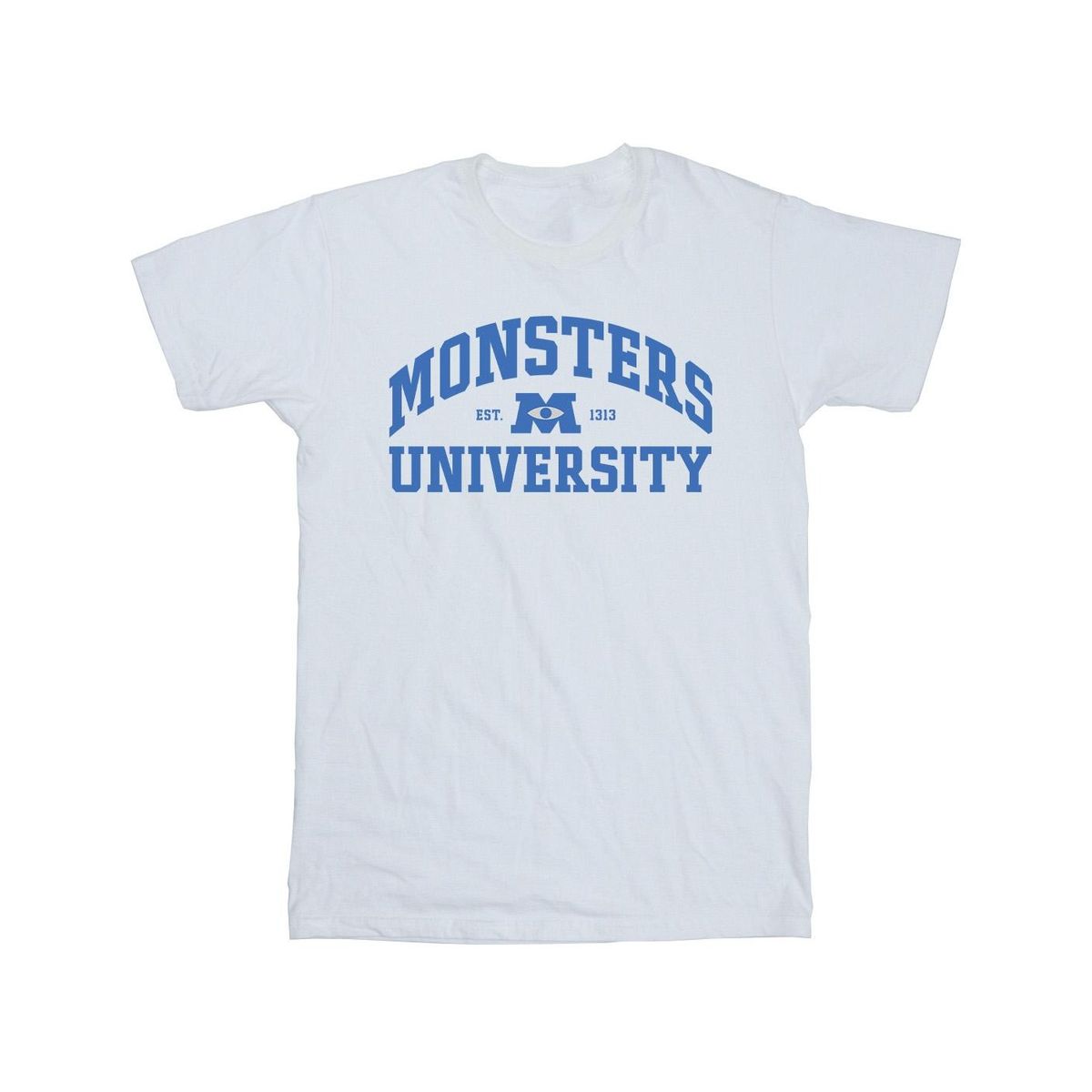 Disney - "Monsters University" T-Shirt für Herren (Weiß)