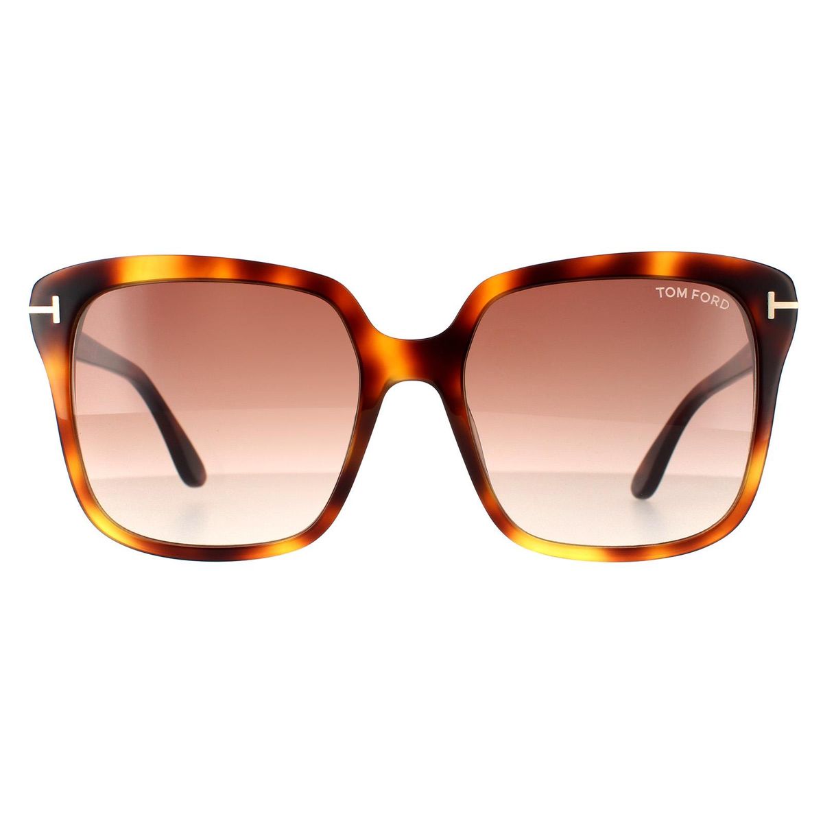 Übergroße Faye Rechteckige Sonnenbrille