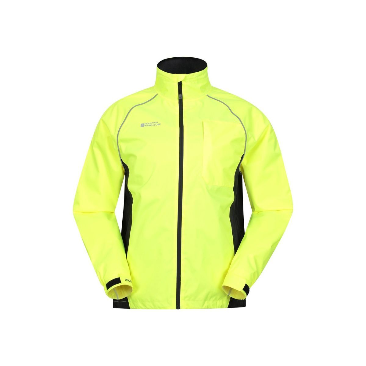 Mountain Warehouse Herren Adrenaline II Wasserdichte Jacke (Gelb)