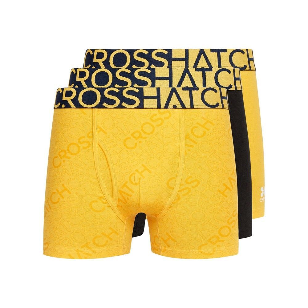 Herren gemusterte Boxershorts Dreierpack