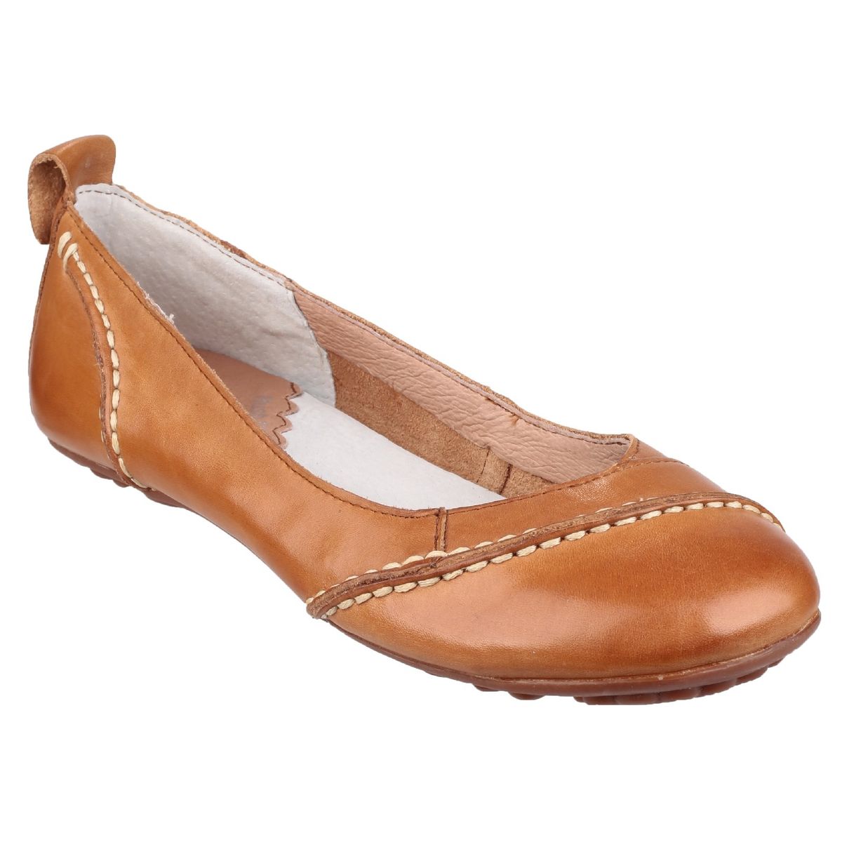 Damen Leder Slipper Ballerinas