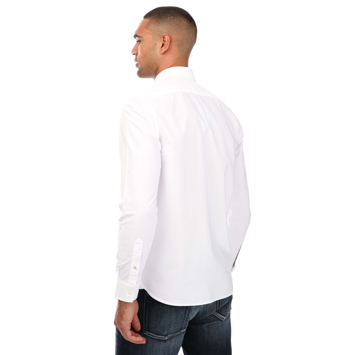 Langärmliges Oxford-Button-Down-Hemd