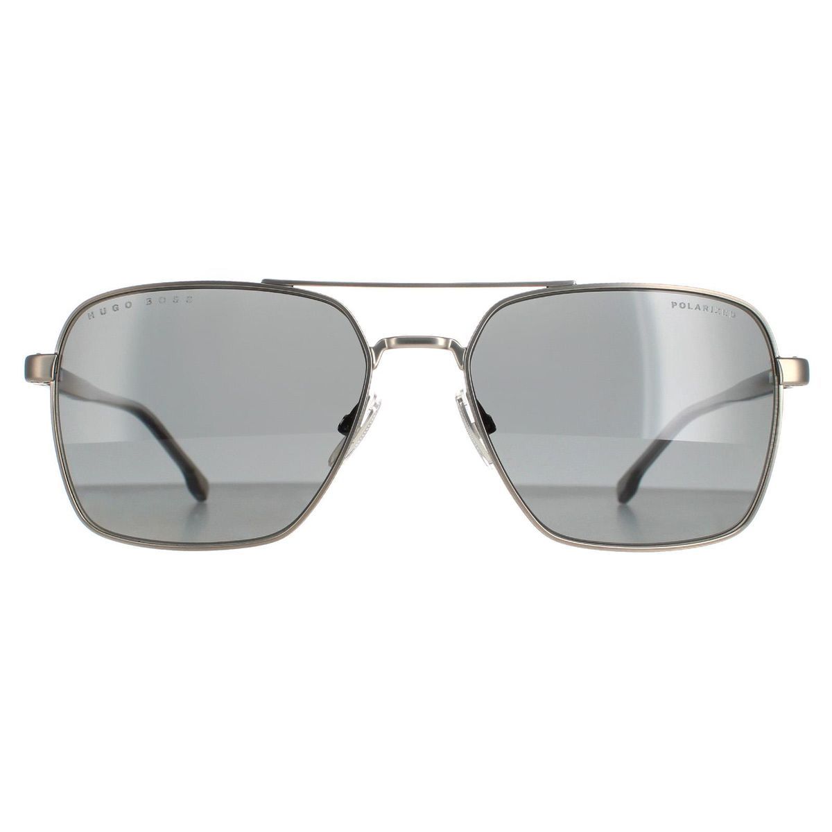 Pilotenbrille Matt Ruthenium Grau