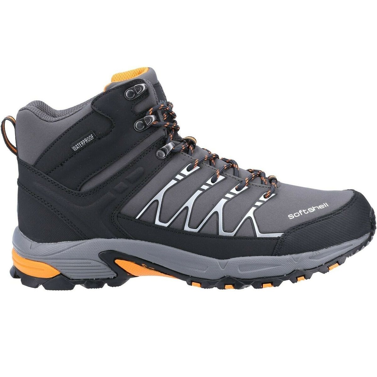 Wasserdichte Mid-Wanderstiefel aus Softshell
