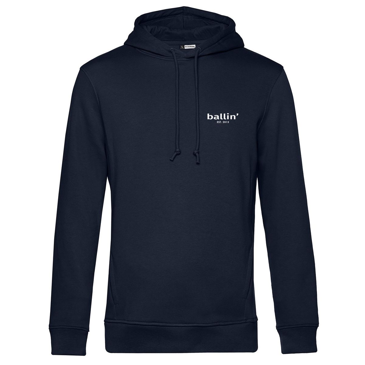 Minimalistischer Kapuzenpullover mit Logo