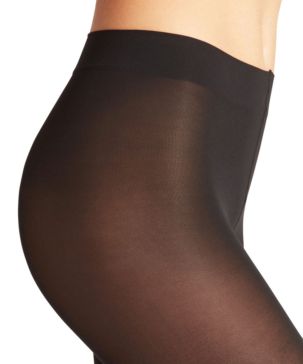 FALKE Pure Matt Caprileggings, 50 DEN, semi-blickdicht, für Damen, schwarz, S/M