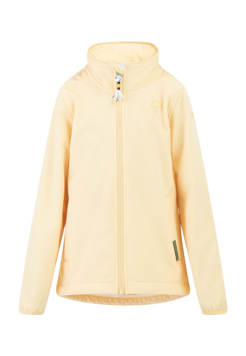 Schmuddelwedda Softshelljacke - recyceltes Material Mädchen Vanille-280