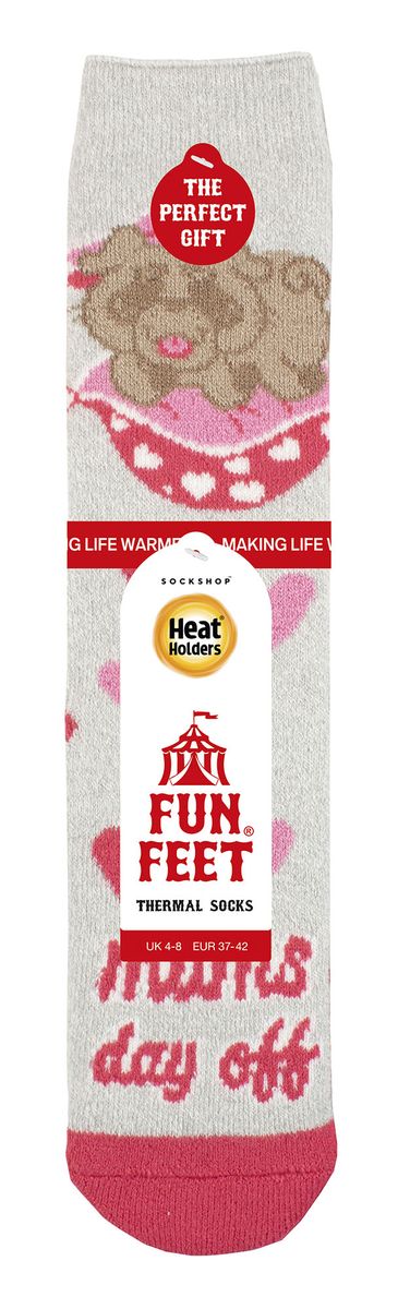 Mums Day Off Novelty Thermo-Socken