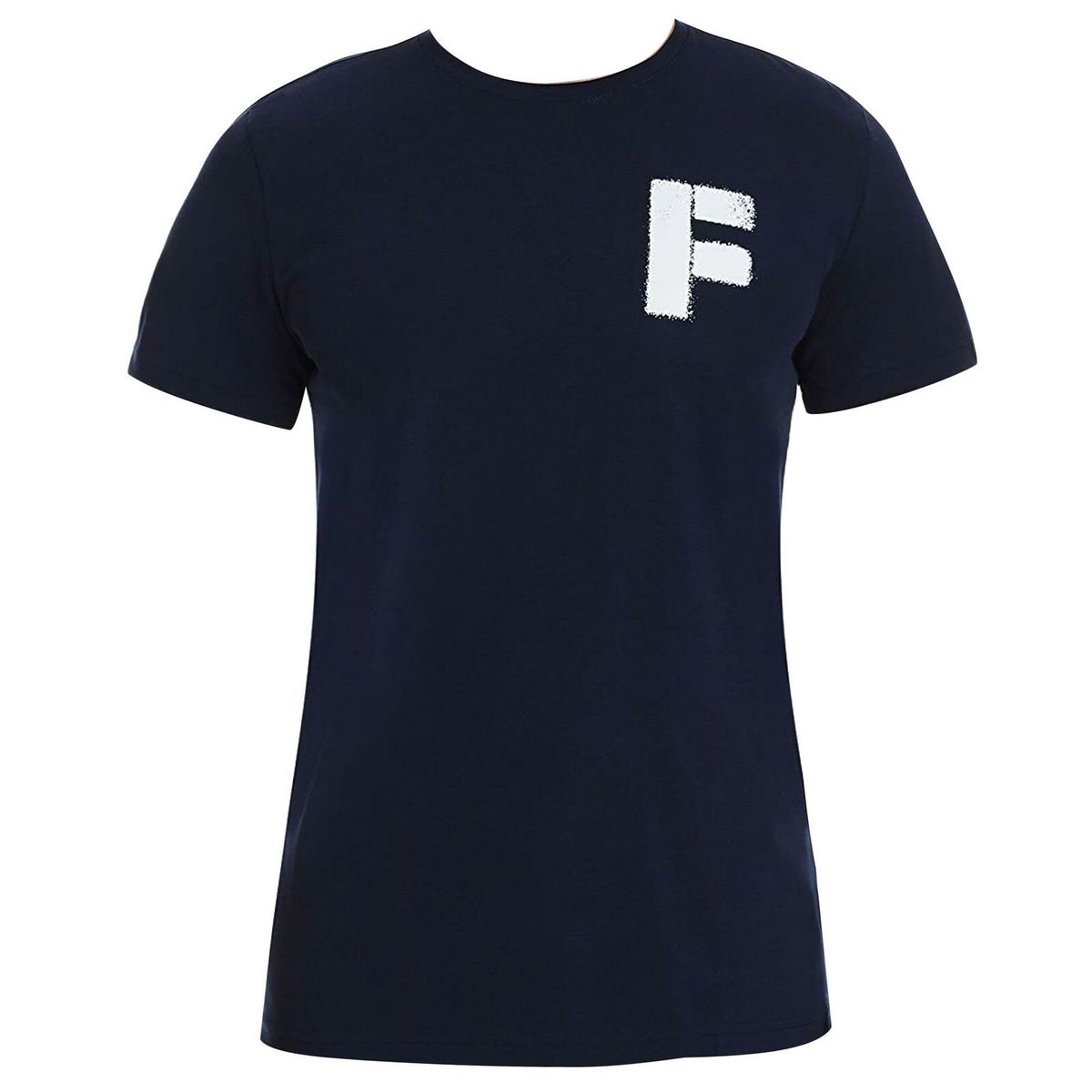 Marineblaues T-Shirt mit Grafik