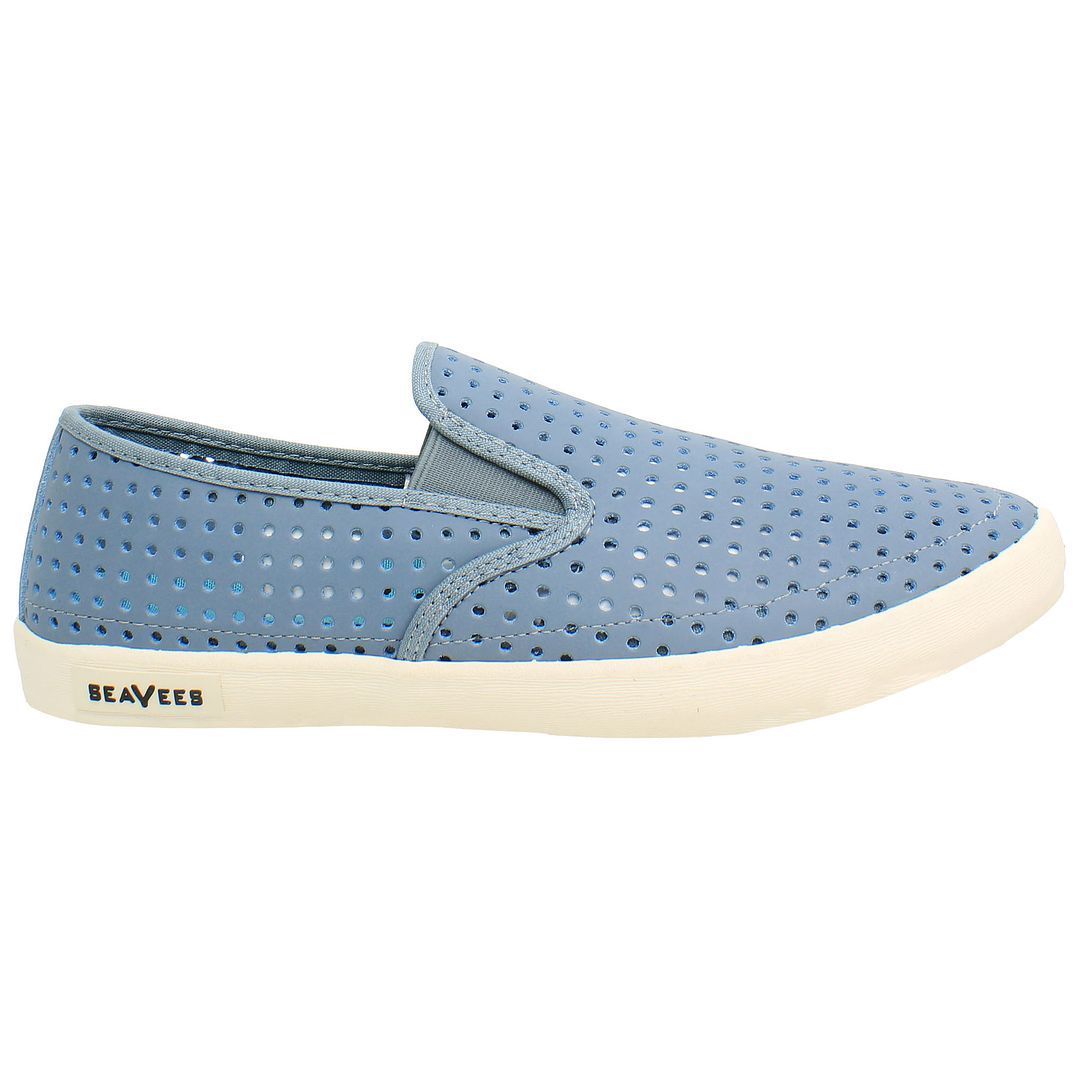 Perforierter Canvas Slip-On Sneaker