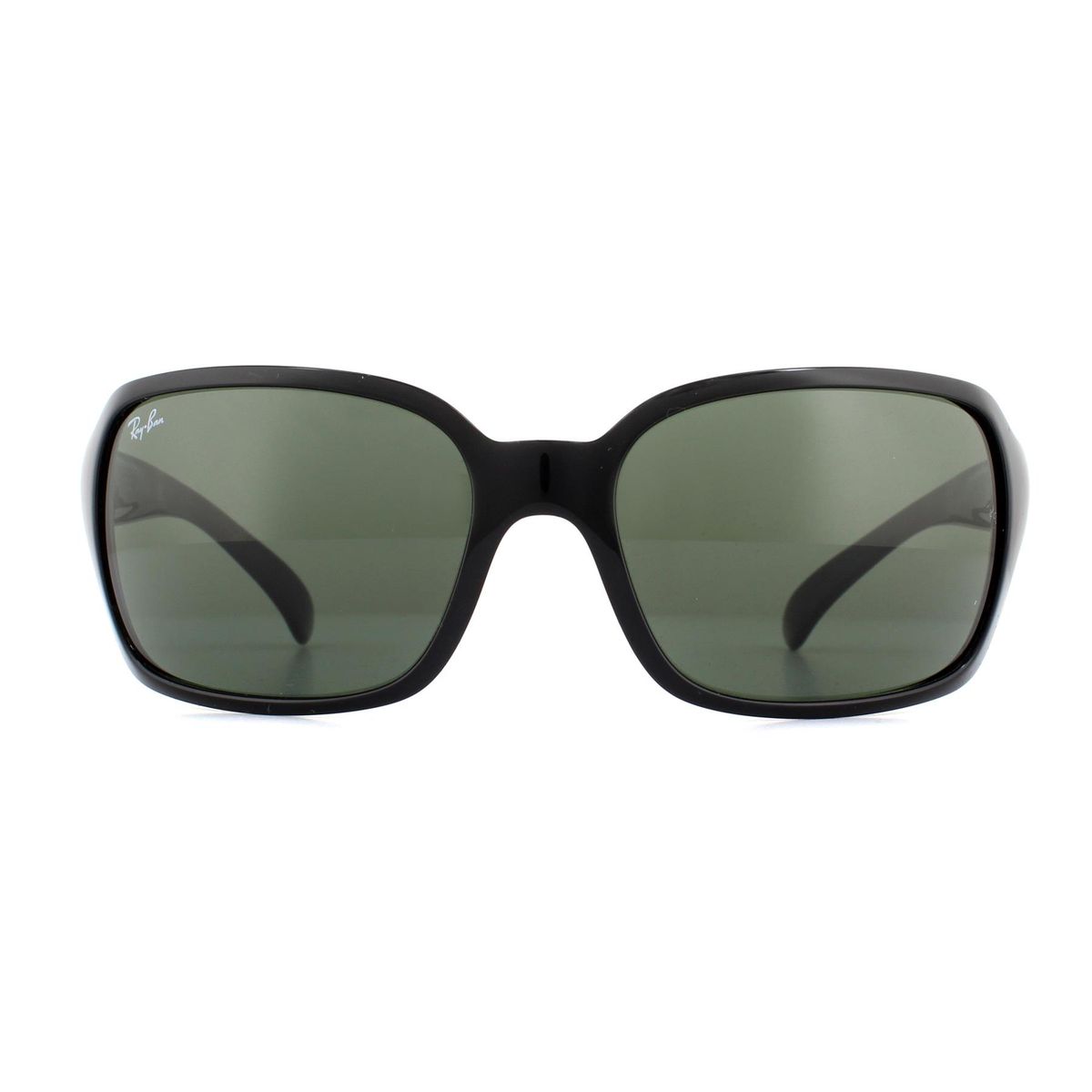 Rechteckige Sonnenbrille mit Vollrand