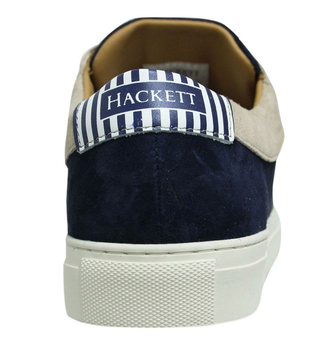 Suede-Sneaker mit kontrastierendem Besatz