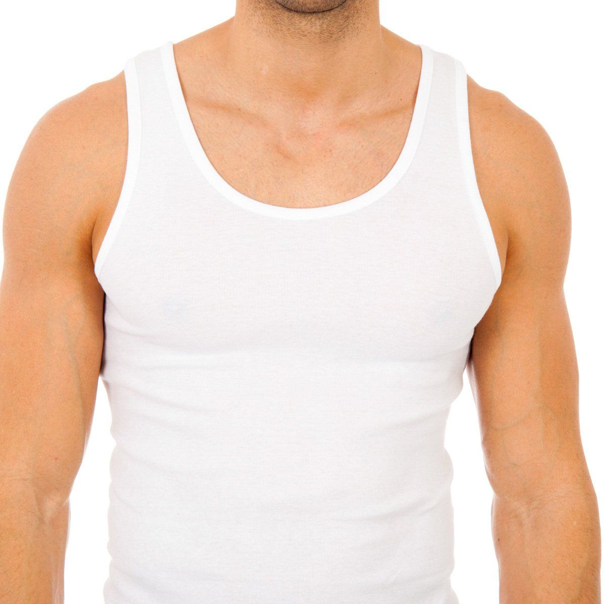 Geripptes Baumwoll-Tanktop