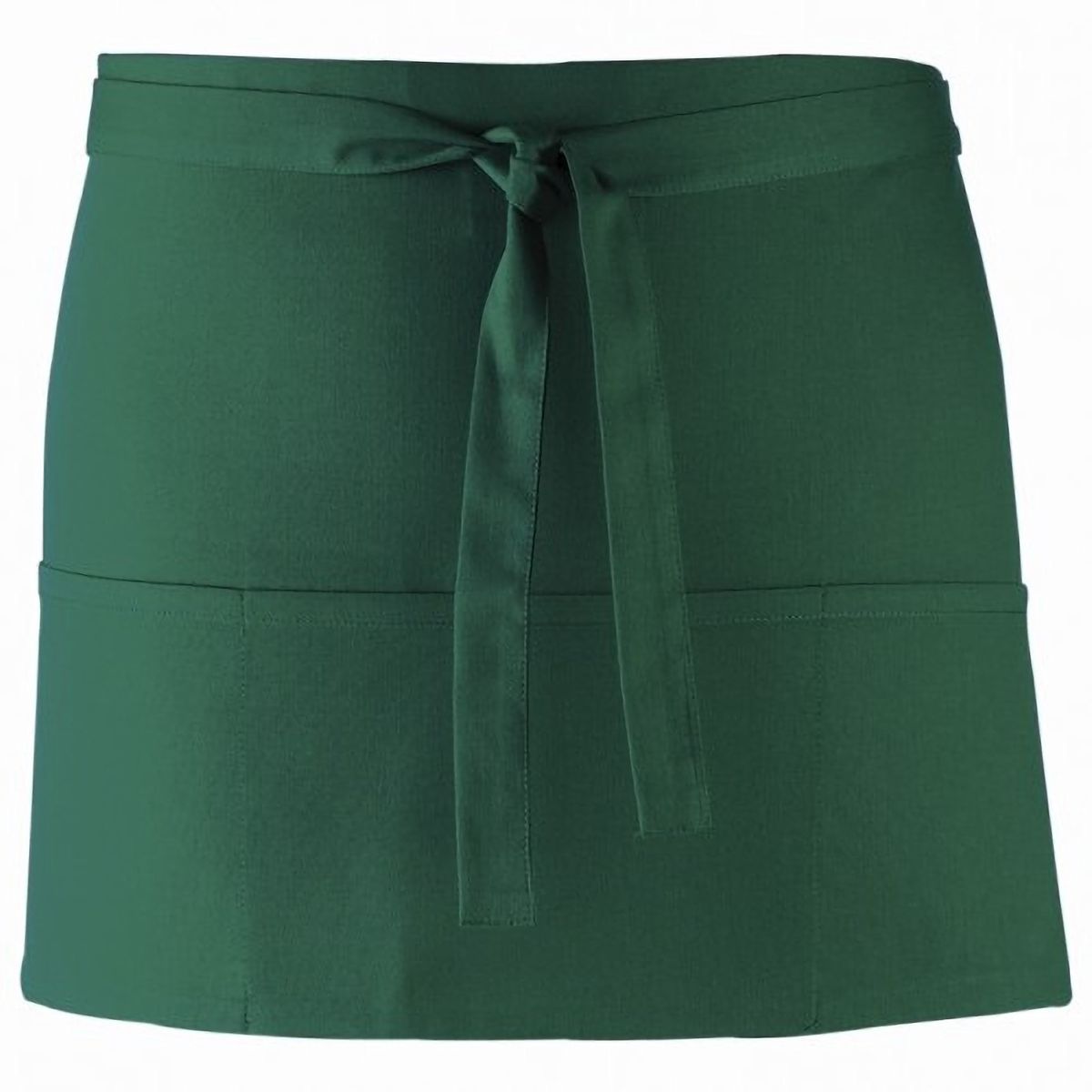 Kurze Taillenschürze mit Taschen