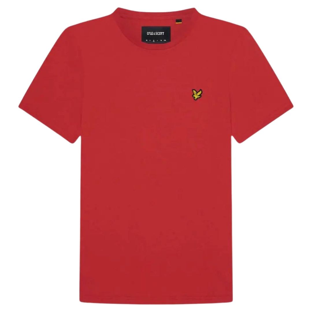 Klassisches T-Shirt mit Logo und Rundhalsausschnitt